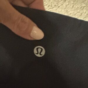 lululemon athletica Black High-Waist Workout Leggings